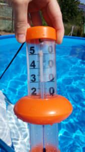 Badethermometer orange