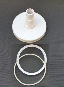 Ersatzgummi für Bodenabsaugplatte Mini Skimmer