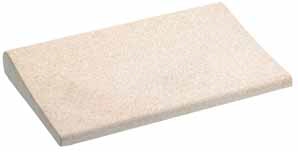 Beckenrandstein sand mit Schwallkante aus Beton