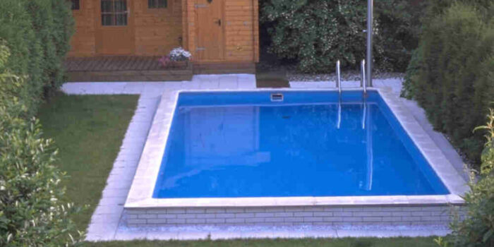 Rechteckbecken 4,00 x 8,00 x 1,50 m